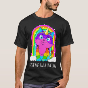 Cat Unicorn Rainbow Caticorn Kittycorn Birthday Gi T-Shirt