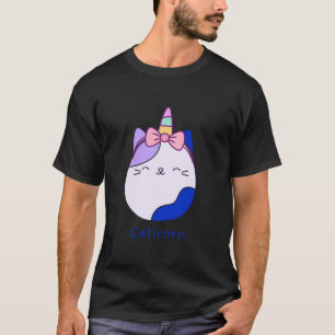 Cat Unicorn Squish Squad Stuffed Animal Plush Mall T-Shirt
