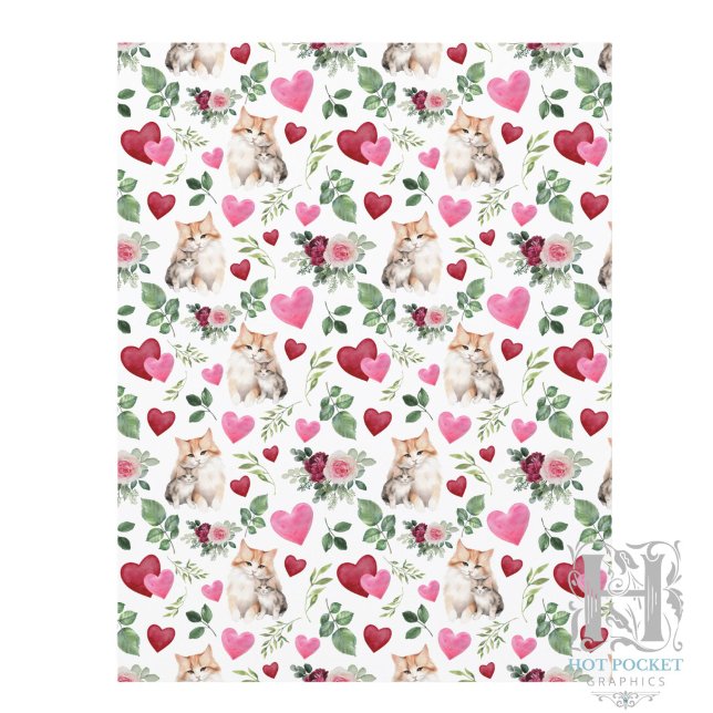 Cat Valentine Scrapbook Paper (Creator Uploaded)