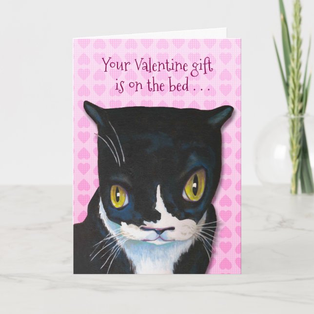 Cat Valentine SURPRISE! Holiday Card (Front)