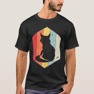 Cat Vintage Cool Cat Cute Kitten Animal  80s 90s S T-Shirt