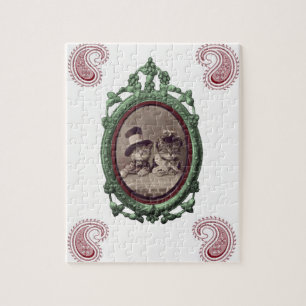 Cat Vintage Jigsaw Puzzle