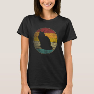 Cat - Vintage Love Women Kids Men Retro Graphic Co T-Shirt