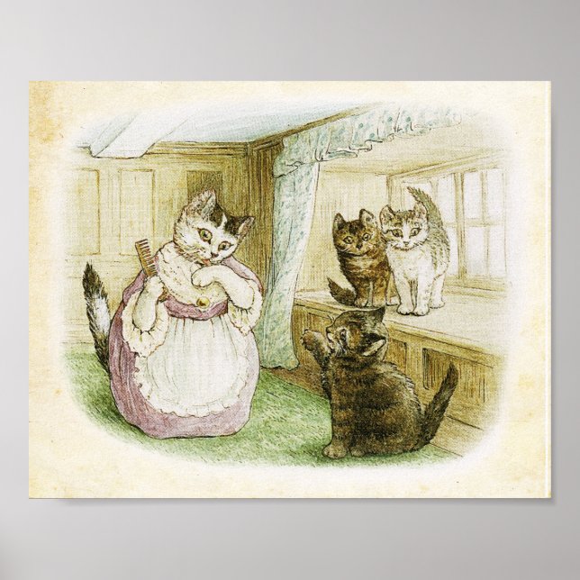 Cat Vintage poster (Front)