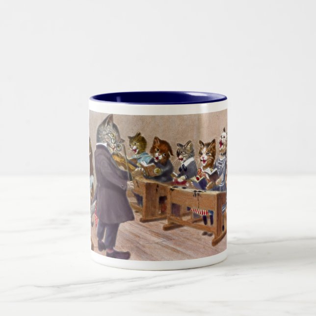 Cat Violinist Mug (Center)