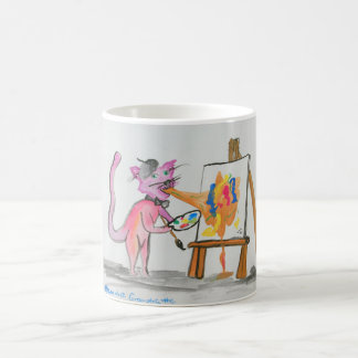 Cat Vomit Artist Coffee Mug