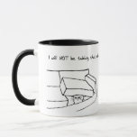 Cat vs Pill - Funny Coffe Mug for Cat Lovers<br><div class="desc">The cat knows it's time for her medicine. And that's why you'll never find her. Ever. The perfect gift or get well gift for a vet, a cat owner, a cat lover, or your favorite cat guy or crazy cat lady. See more of my Angry Cat designs in my shop...</div>