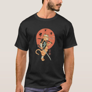 Cat Warrior He Last Fight T-Shirt