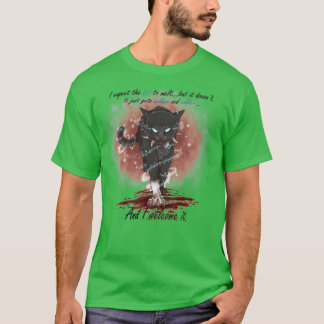 Cat Warriors Kitten The Rise Of Scourge Tigerstar  T-Shirt