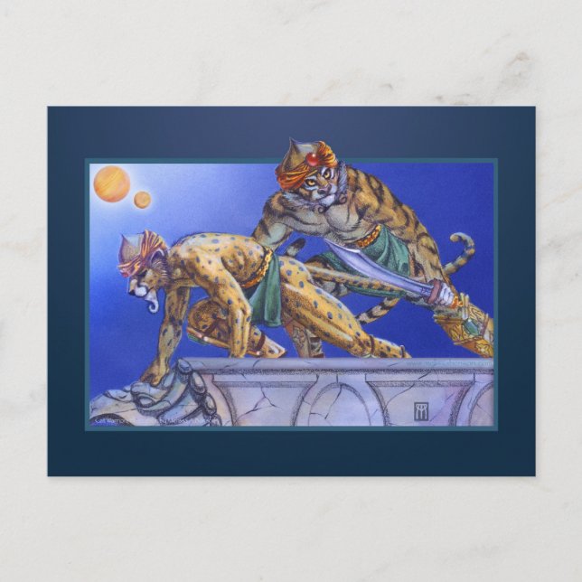 Cat Warriors Postcard (Front)