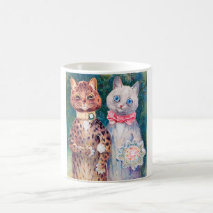 Cat Wedding, Marriage, Bride, Louis Wain Coffee Mug