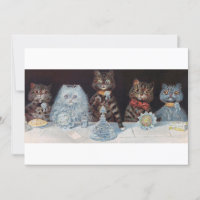 Cat Wedding, Marriage, Bride, Louis Wain