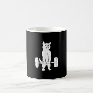 Cat Weightlifting And Gym Coffee Mug