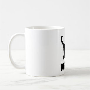 Cat What Shirt Murderous Black Cat With Knife Hall Coffee Mug