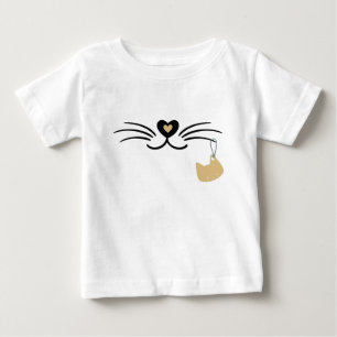 Cat whiskers baby T-Shirt