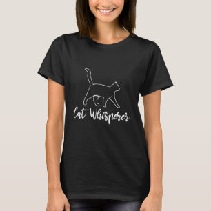 Cat Whisperer Cat Owner Cat   Animal Owner Pets Ki T-Shirt