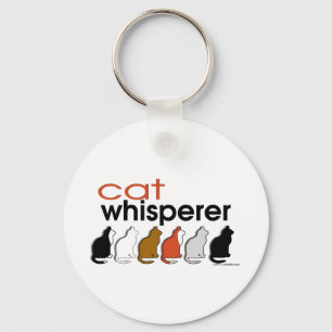Cat Whisperer Keychain
