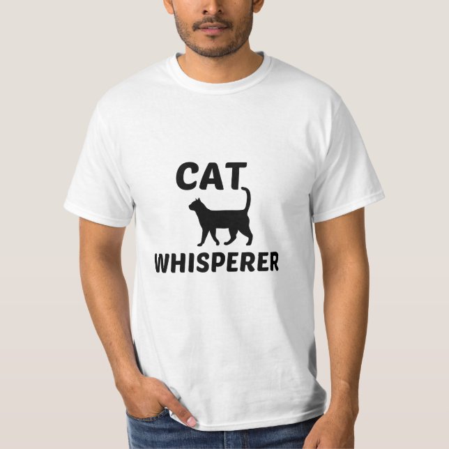 CAT WHISPERER T-Shirt (Front)