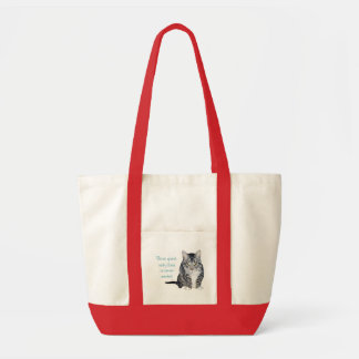 Cat Wisdom - Time spent with Cats Tote Bag