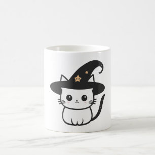 cat witch cute cats cats lovers design coffee mug