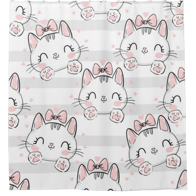 cat with bow pattern (Front)