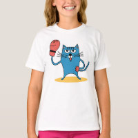 Cat with Boxing Gloves