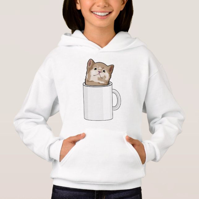 Cat with Coffee mug (Front)