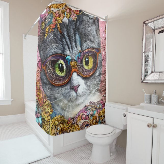 Cat With Glasses (In Situ)