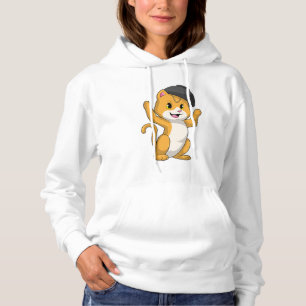 Cat with Ramen Bowl Hoodie