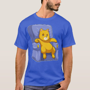 Cat with Sofa T-Shirt