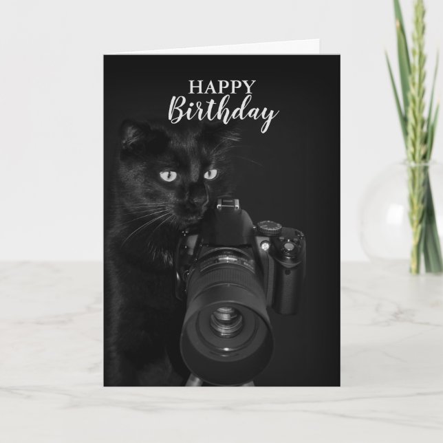 Cat with the camera card (Front)