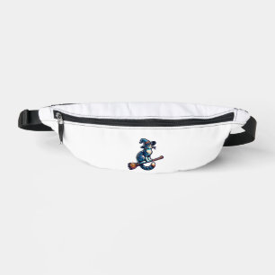 Cat Wizard Halloween Witch Mystical Cat Lovers Hal Fanny Pack