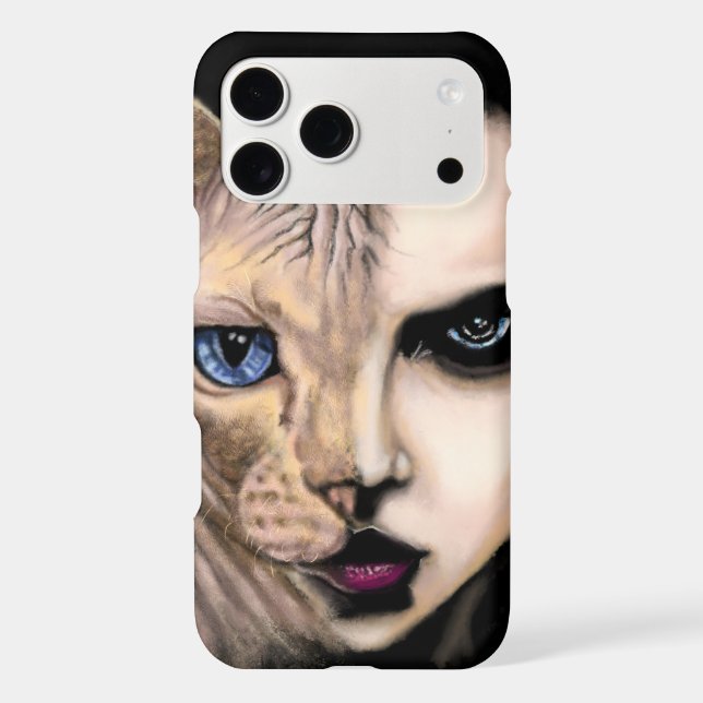 Cat Woman iPhone Case (Back)