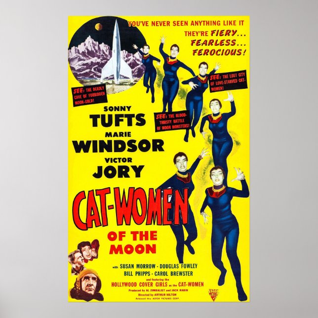Cat-Women of the Moon Poster (Front)
