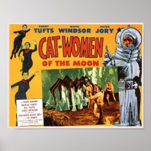 Cat Women of the Moon Poster