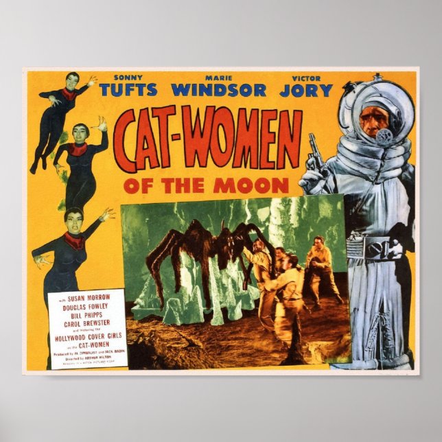 Cat Women of the Moon Poster (Front)