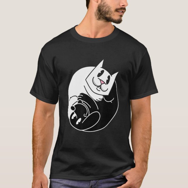 Cat Ying Dog Yang T-Shirt (Front)