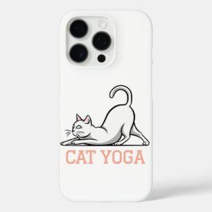 cat yoga iPhone 16 pro case