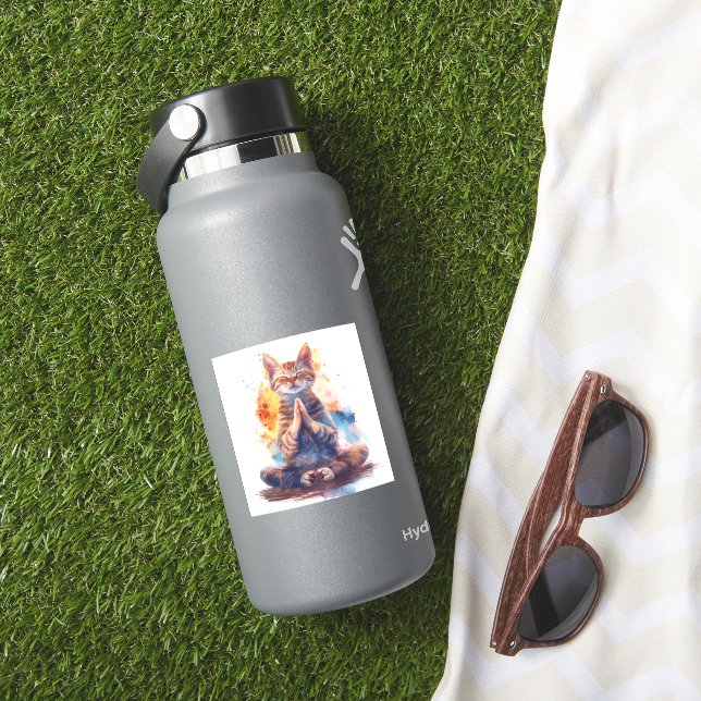 Cat Yoga Master (HydroFlask Insitu)
