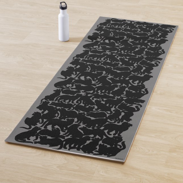 Cat Yoga Mat Personalized Cat Mat Cat Lover Gifts (In Situ)
