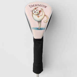 Cat Yoga Pose - Meow Golf Head Cover