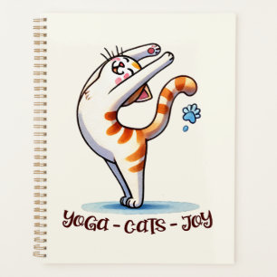 Cat Yoga Pose - Yoga - Cats - Joy Planner