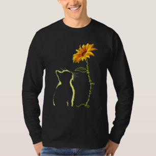 Cat You Are My Sunshines Sunflower Pet Rescues T-Shirt