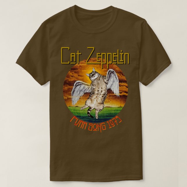 CAT ZEPPELIN T-Shirt (Design Front)