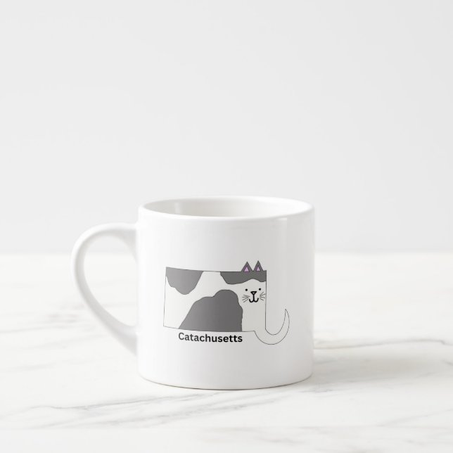 Catachusetts Massachusetts Espresso Mug (Gauche)
