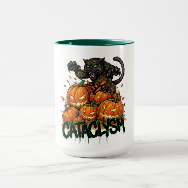 Cataclysm Black Tiger Mug (Center)