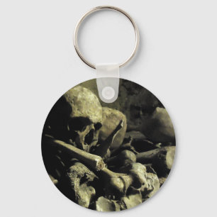 catacomb bones keychain