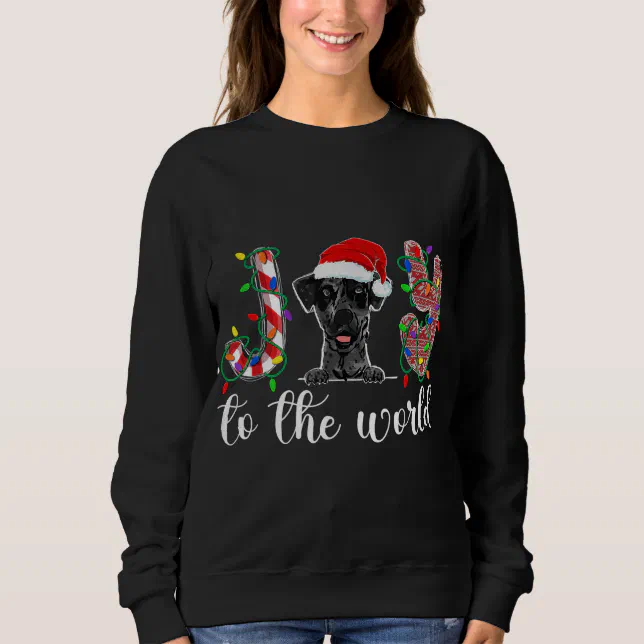 Catahoula Christmas Catahoula Leopard Dog Xmas Par Sweatshirt 