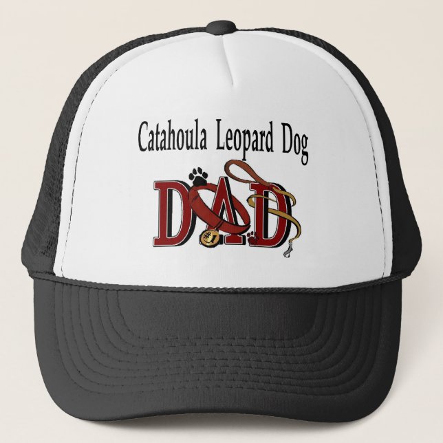 Catahoula Leopard Chien Papa Casquette (Devant)