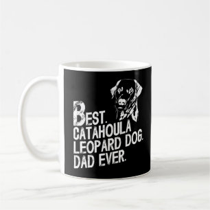 Catahoula Leopard Dad Ever, Dog Owner Vintage Coffee Mug